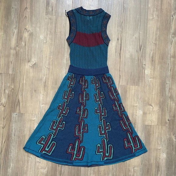 Missoni - 2016‎ Resort Cruise Sleeveless Dress Cactus Made in Italy  - Size 38 - Picture 2 of 8